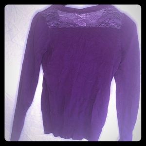 🌟 Bongo Lace Panel Sweater